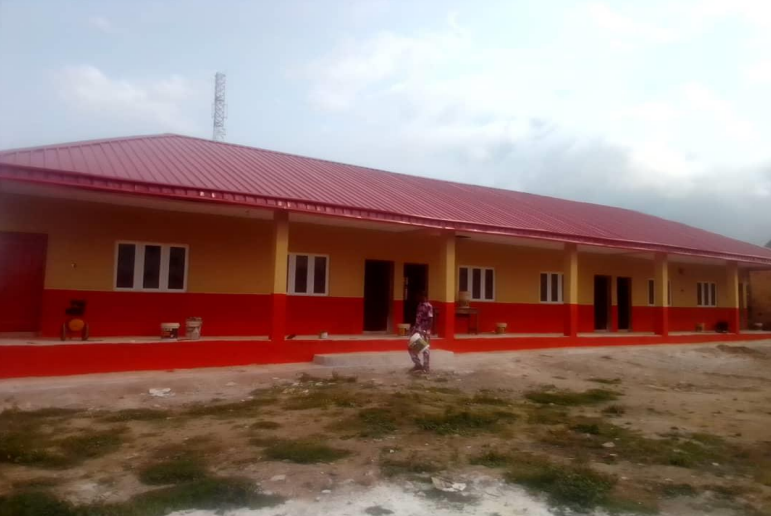 Classroom block construction project in Nigeria